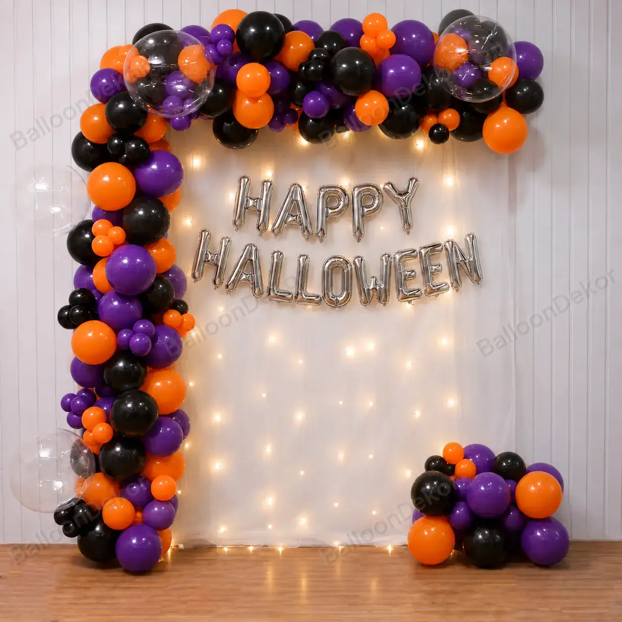 Halloween Party Balloon Decor — Halloween Party Decoration at Home from ₹2,599