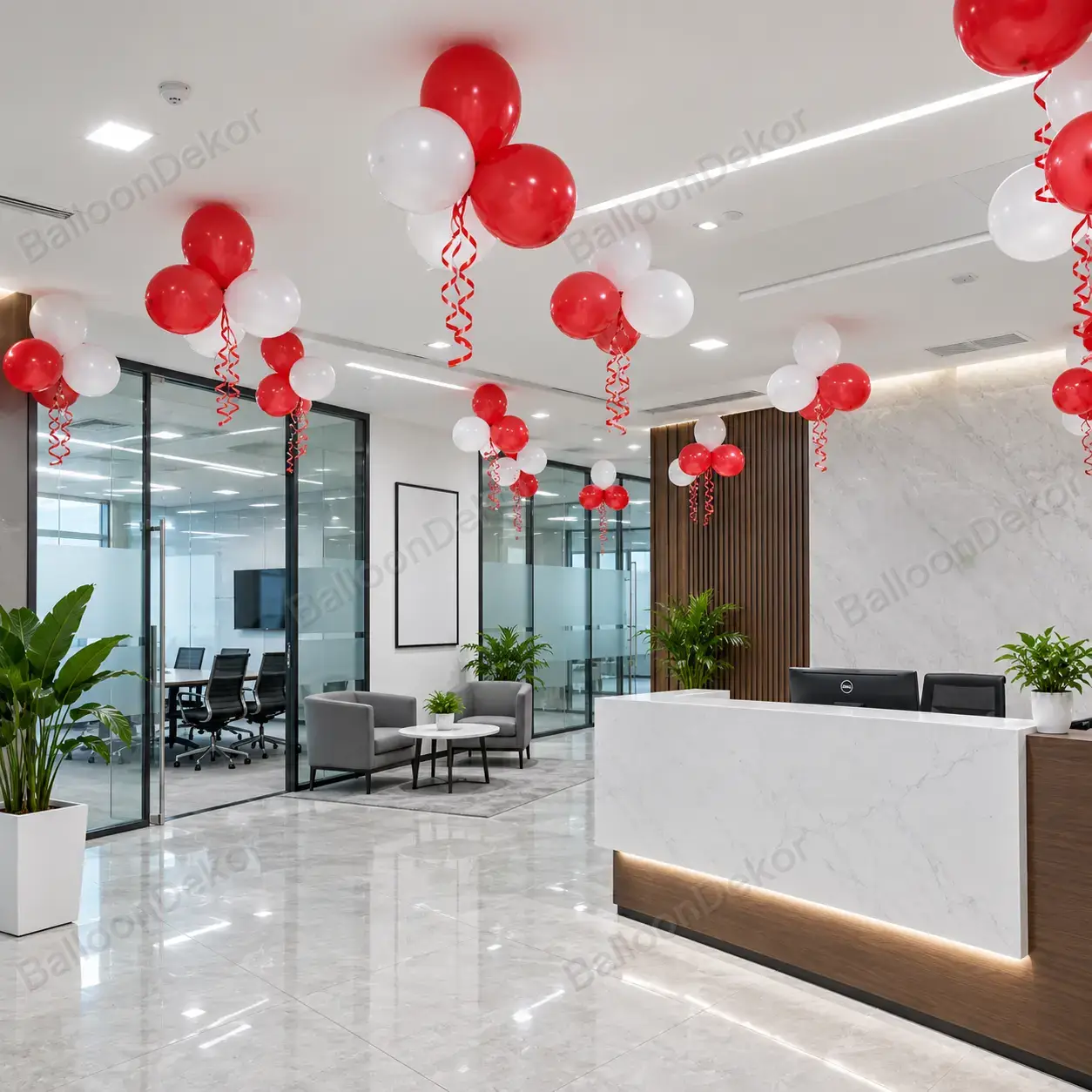 Balloon Decor for Office Opening Ceremony — thumbnail 3