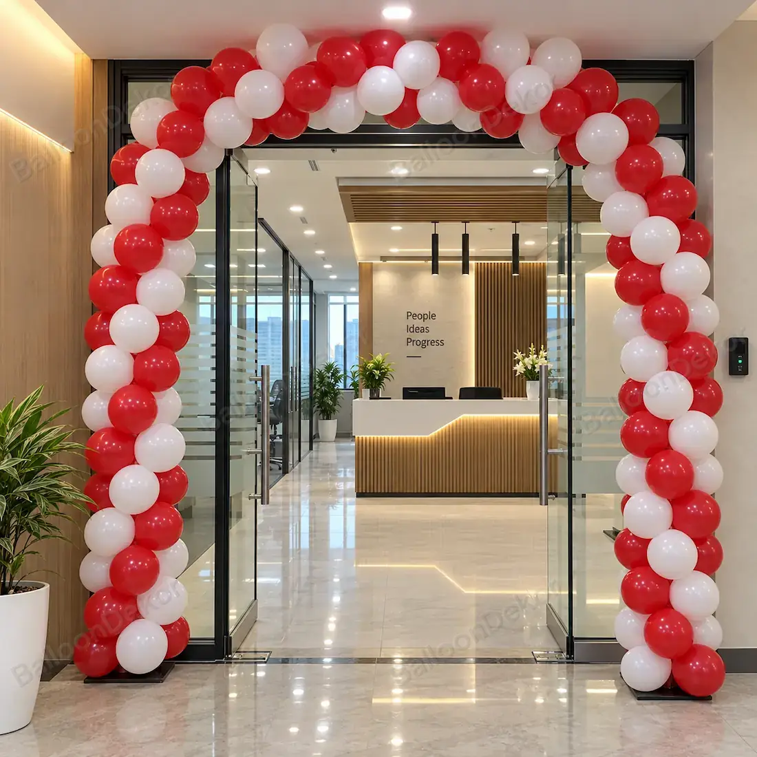Balloon Decor for Office Opening Ceremony — thumbnail 2