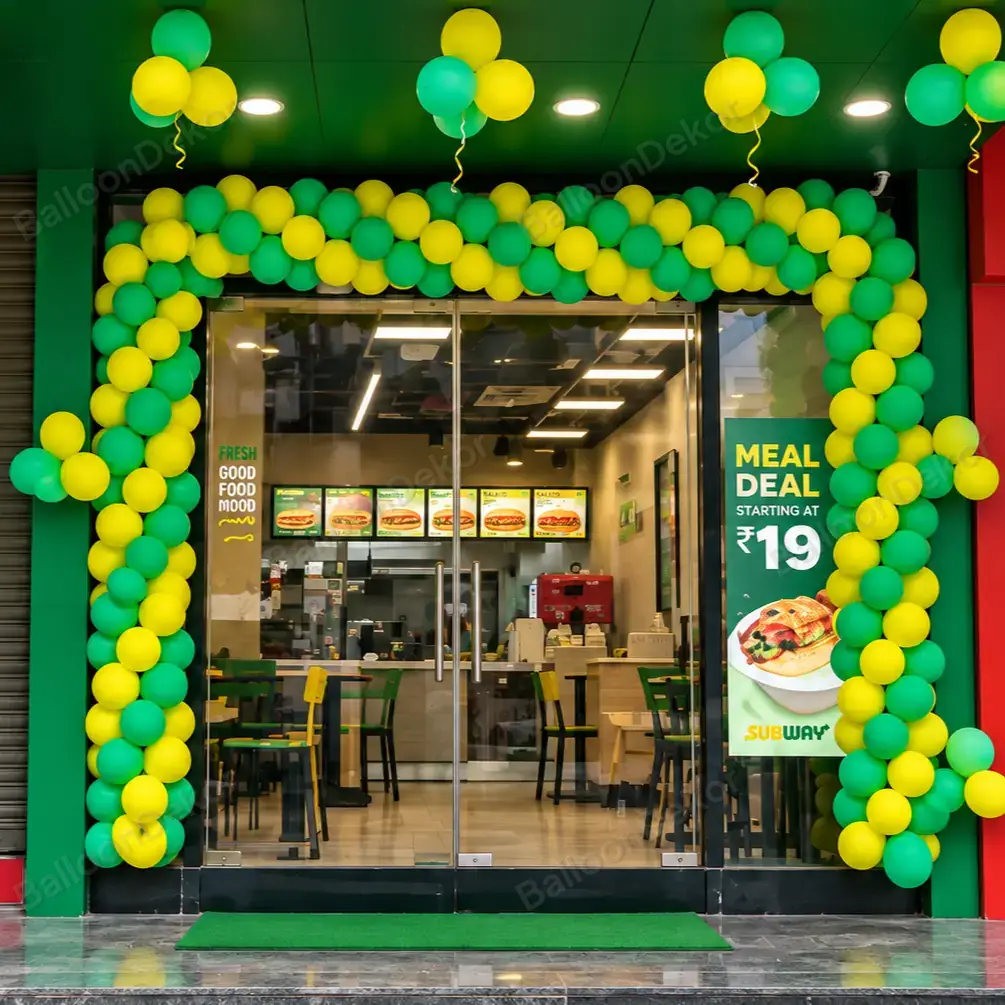 Balloon Entrance Decoration for New Shop — thumbnail 2