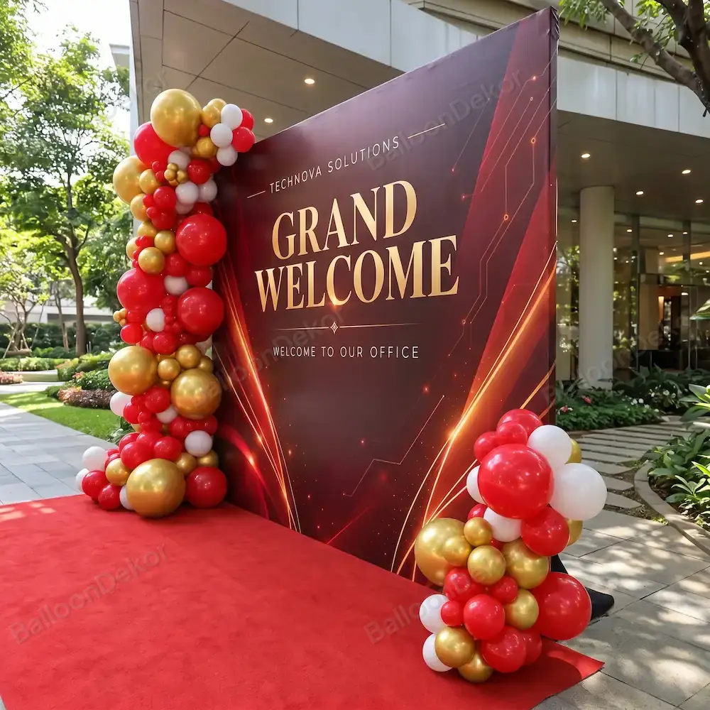 Grand Corporate Office Opening Decoration — thumbnail 2