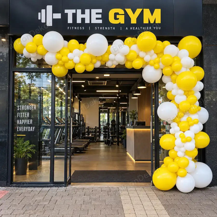 Gym Entrance Decoration — Shop & Office Opening Decoration