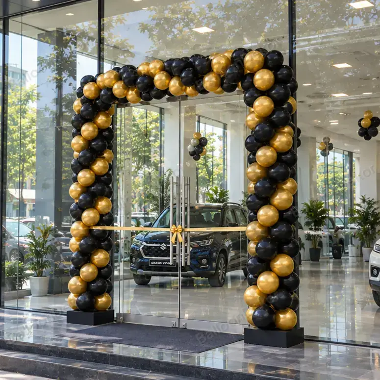 Car Showroom Inauguration Balloon Decoration — thumbnail 3