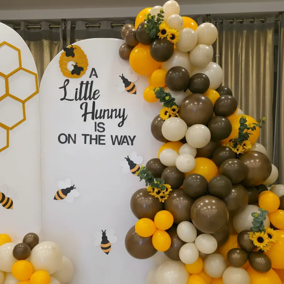 Little Bee Theme Baby Shower Decor — thumbnail 2
