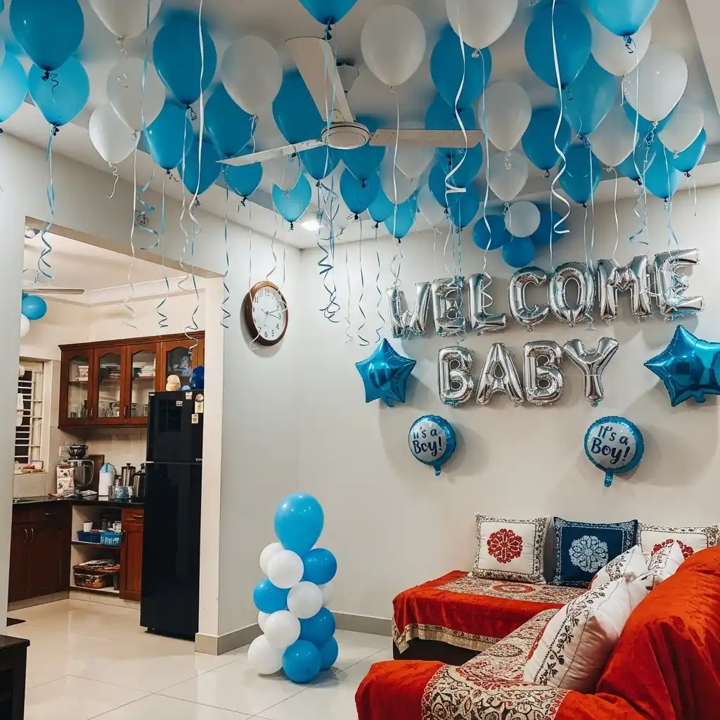Welcome Balloon Decor for Boy — thumbnail 2