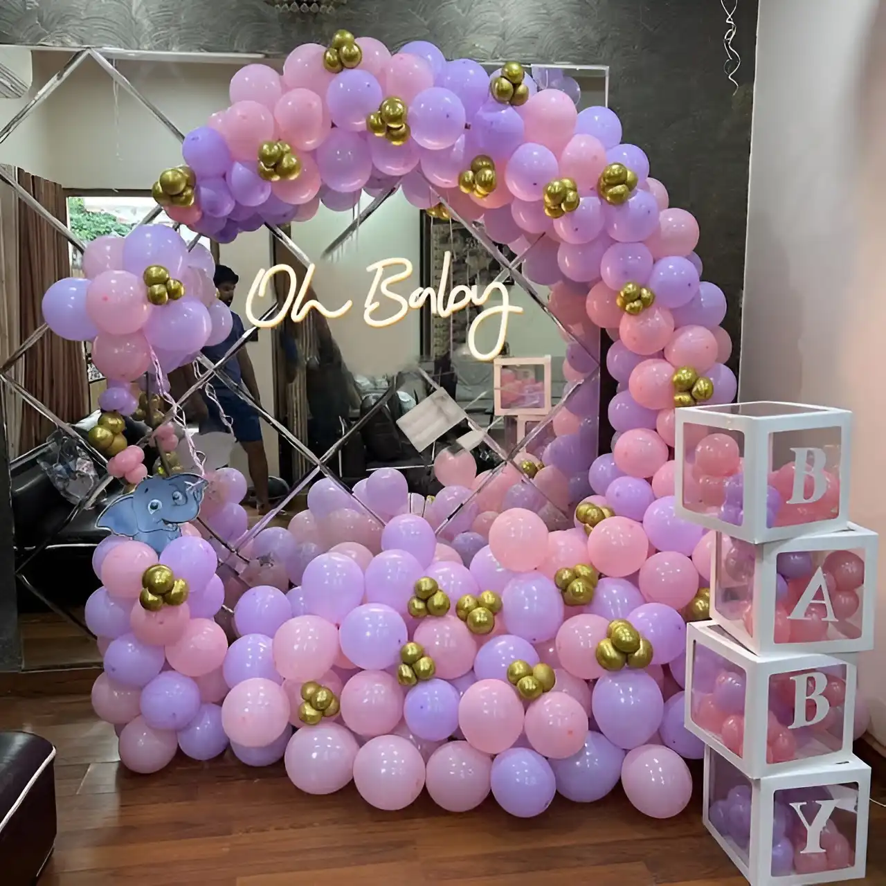 Pastel Baby Shower Decoration