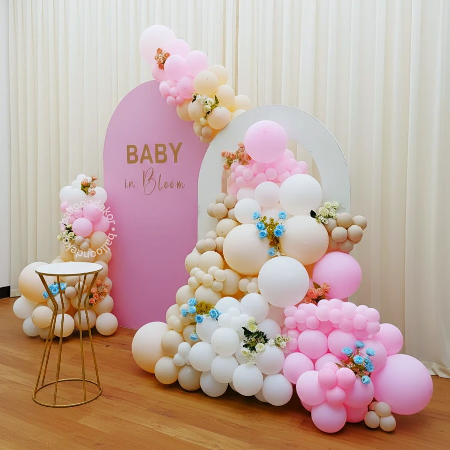 Baby in Bloom Party Setup — thumbnail 2