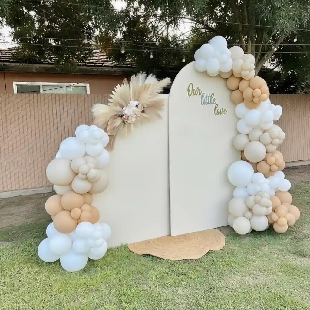 Baby Shower Balloon Arch Decor — thumbnail 2