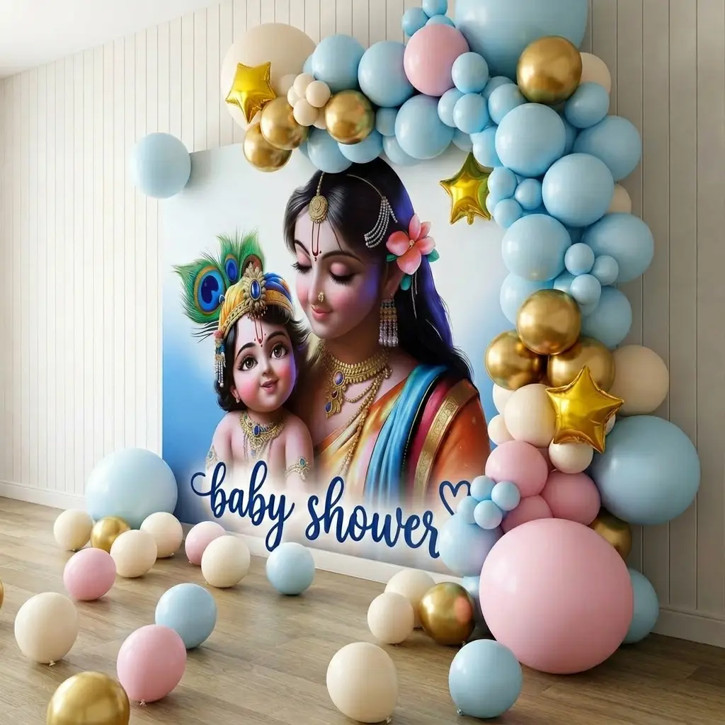 Little Kanha Baby Shower Decoration — thumbnail 3