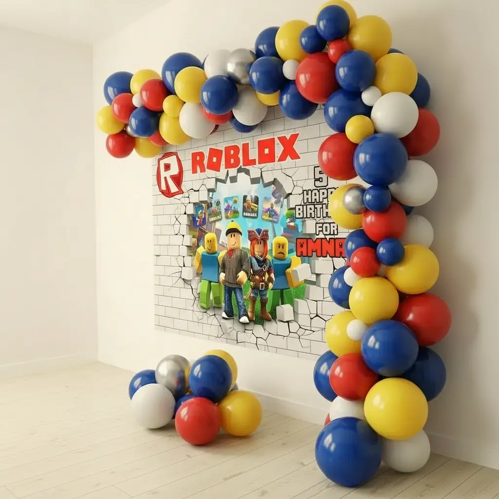 Roblox Game Theme Birthday Decoration — thumbnail 2