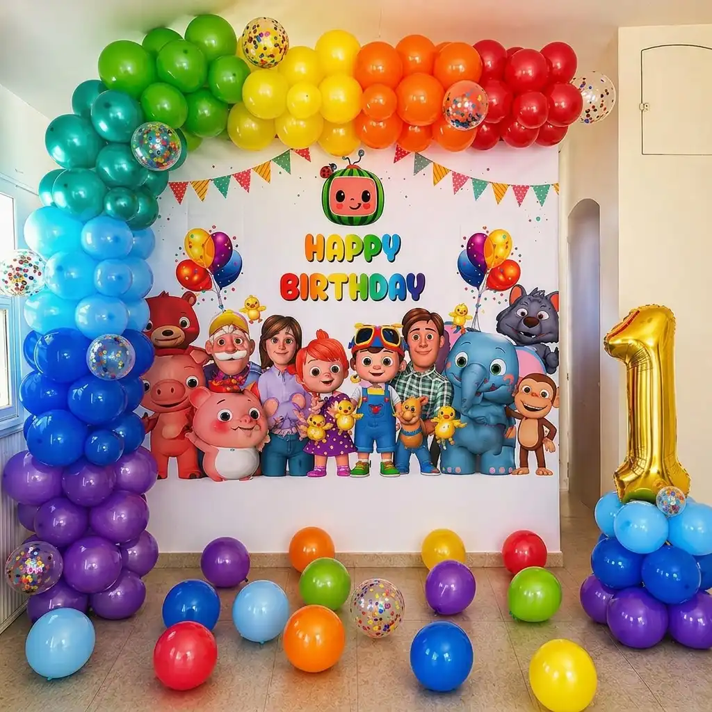 Cocomelon Party Setup 