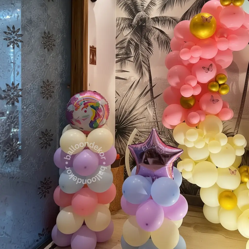 Baby Unicorn Theme Birthday Ring Decor — thumbnail 2