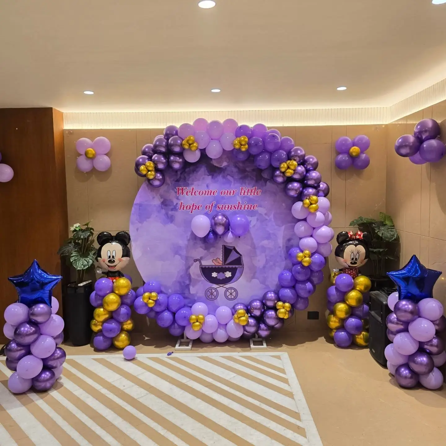 kids birthday Party Hall decoration