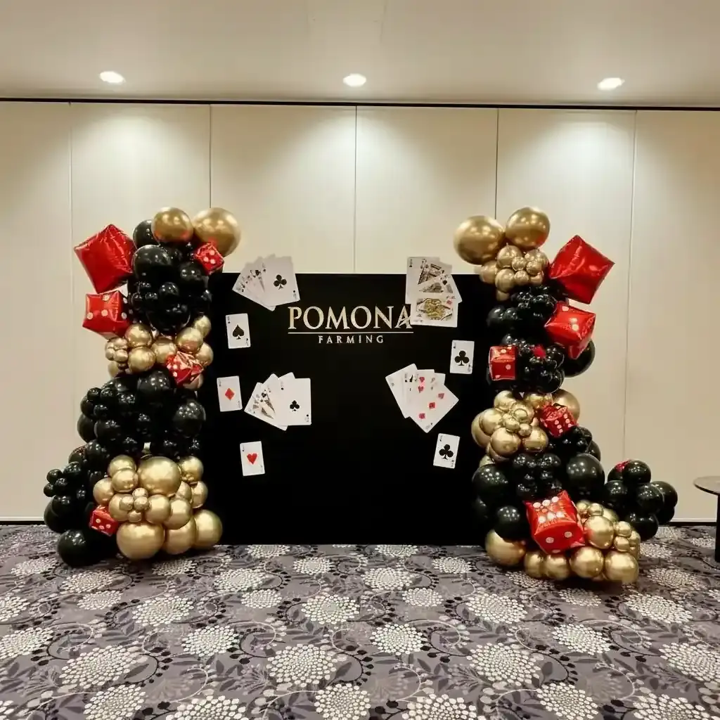 Casino Theme Kids Birthday Party Decoration