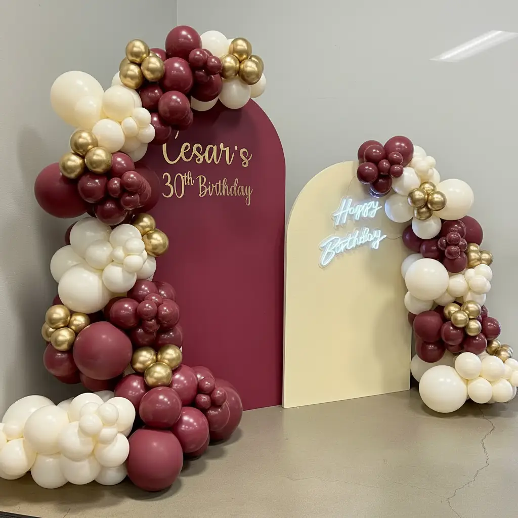 Stylish Balloon Decoration for Birthday Party — thumbnail 2