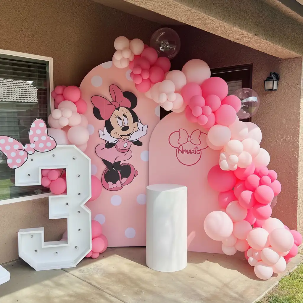 Minnie Mouse Birthday Decoration