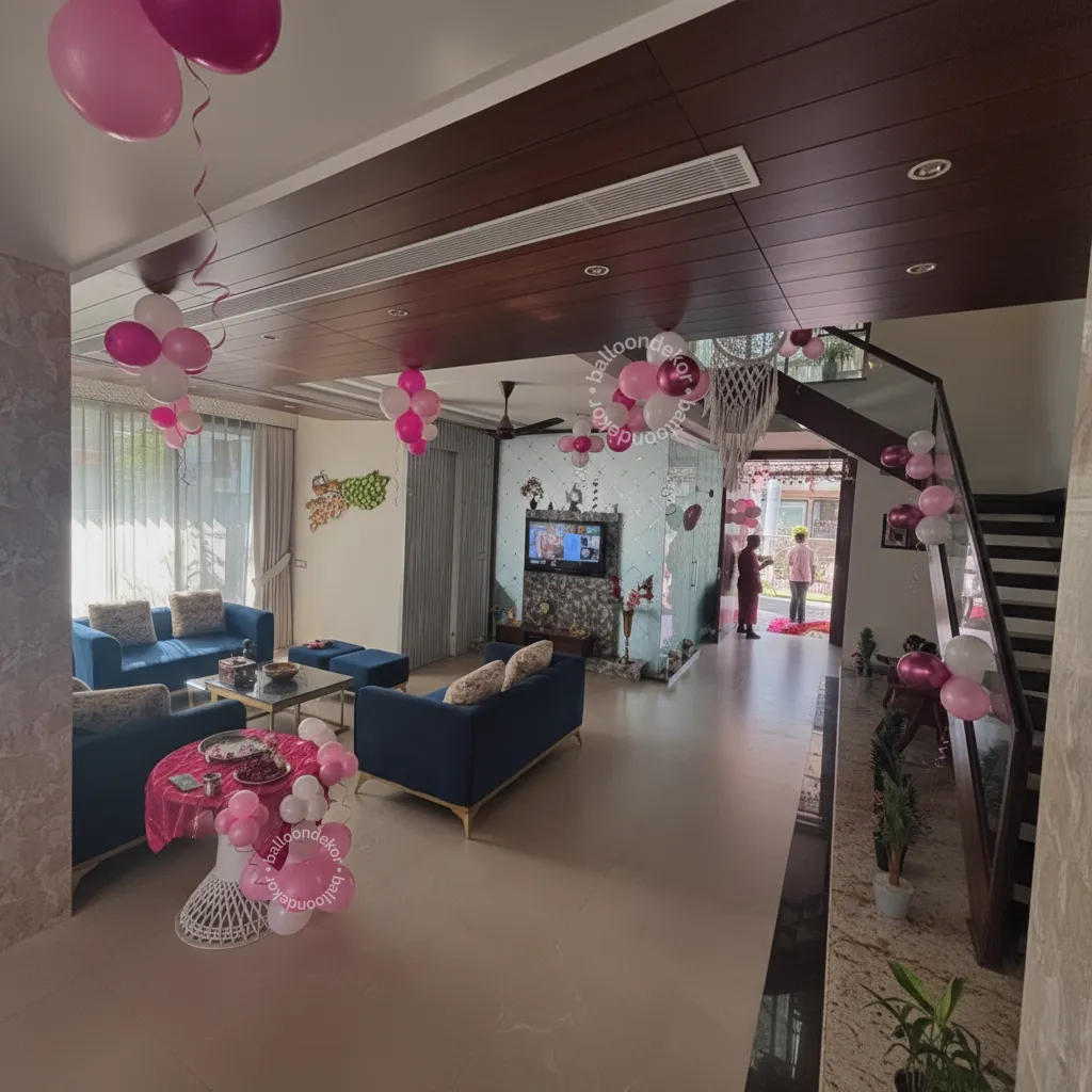 Baby Welcome Home Balloon Setup — thumbnail 4