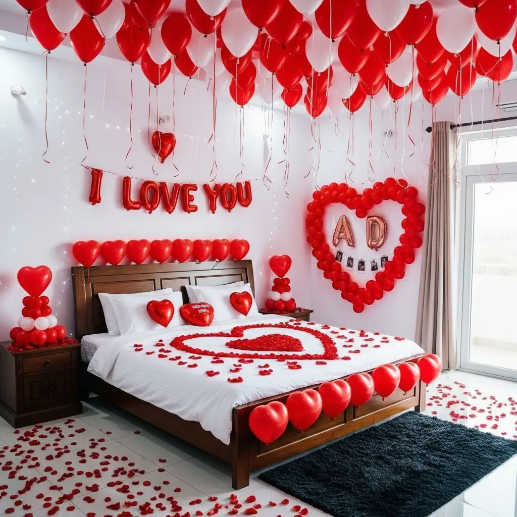 Lovers Paradise Valentines Decoration