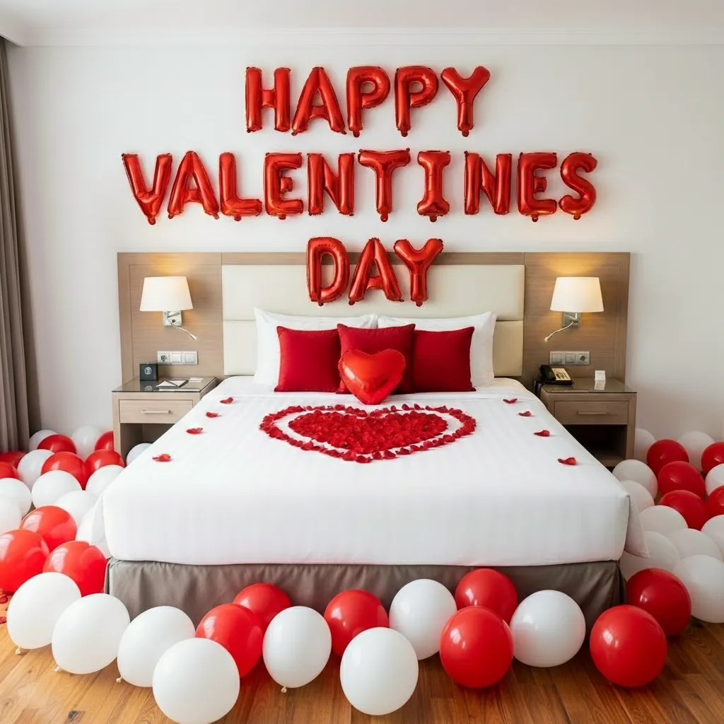 Valentine Bash Room Decoration