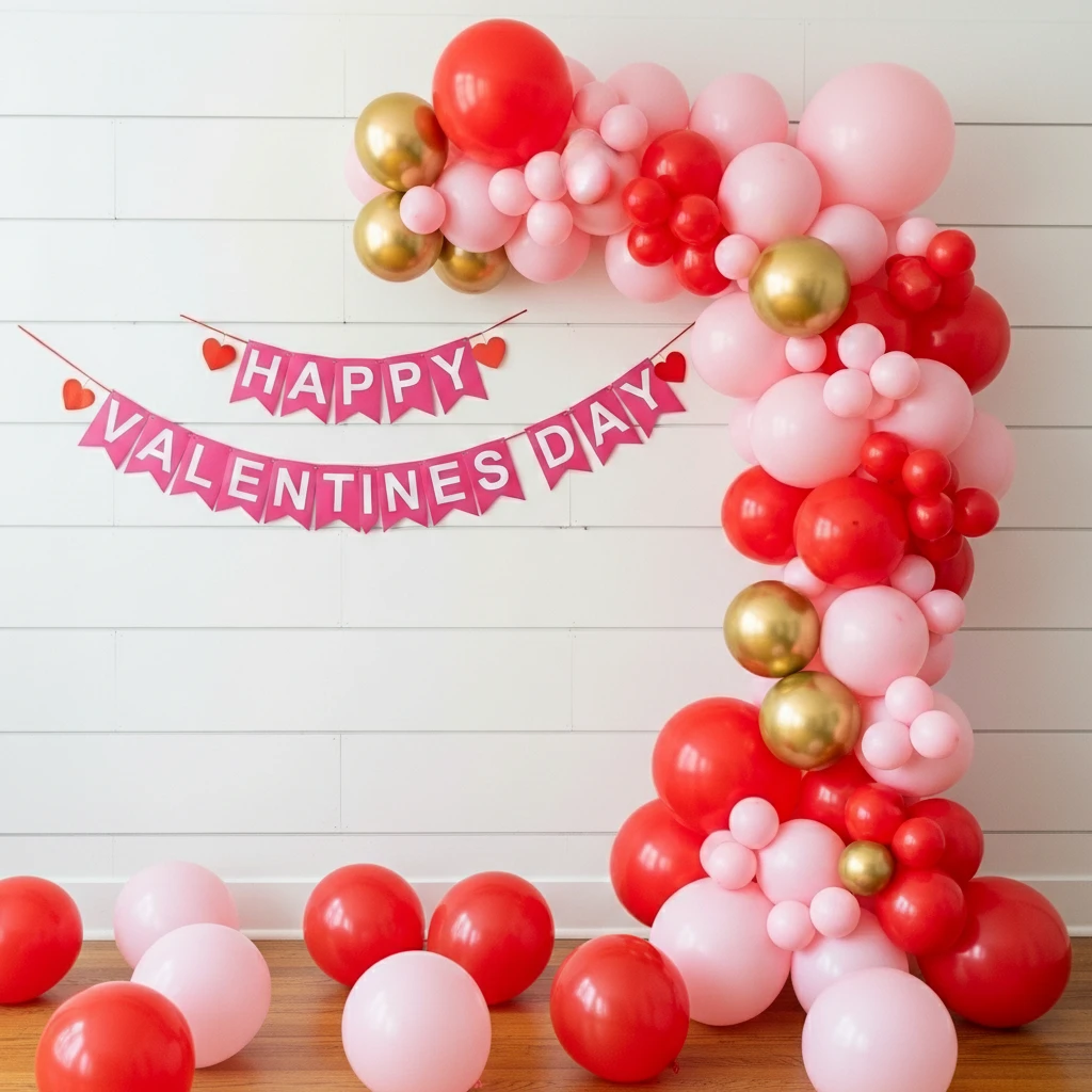 Customized Backdrop For Valentines Day