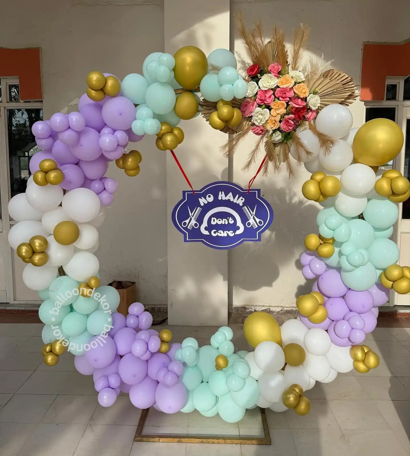 First Mundan Ceremony Decoration