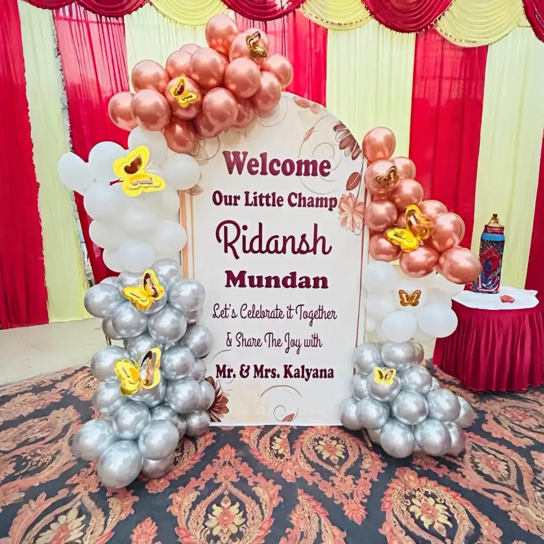 Mundan Day Celebration Setup