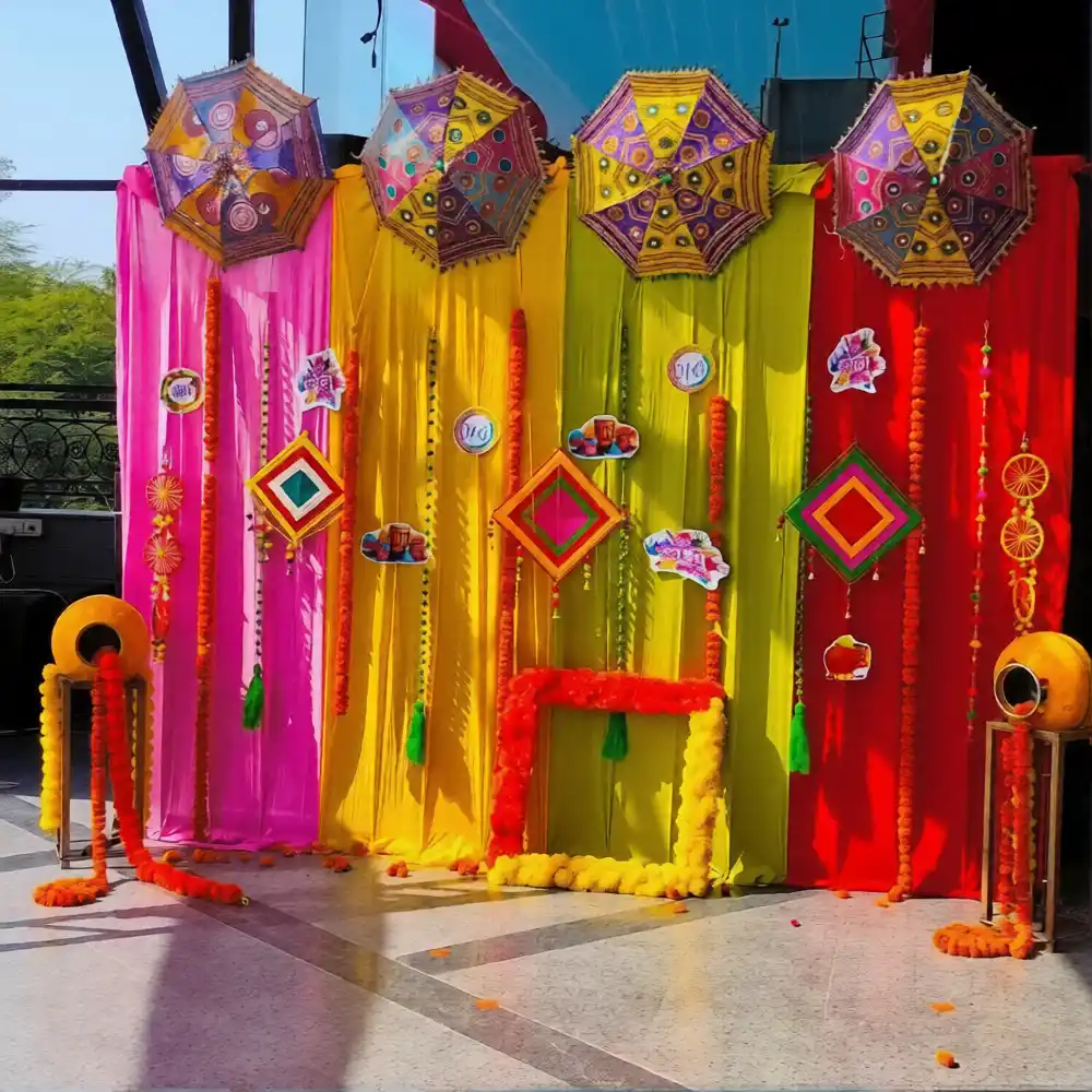 Tradintinal Decor for Hoil Celebration