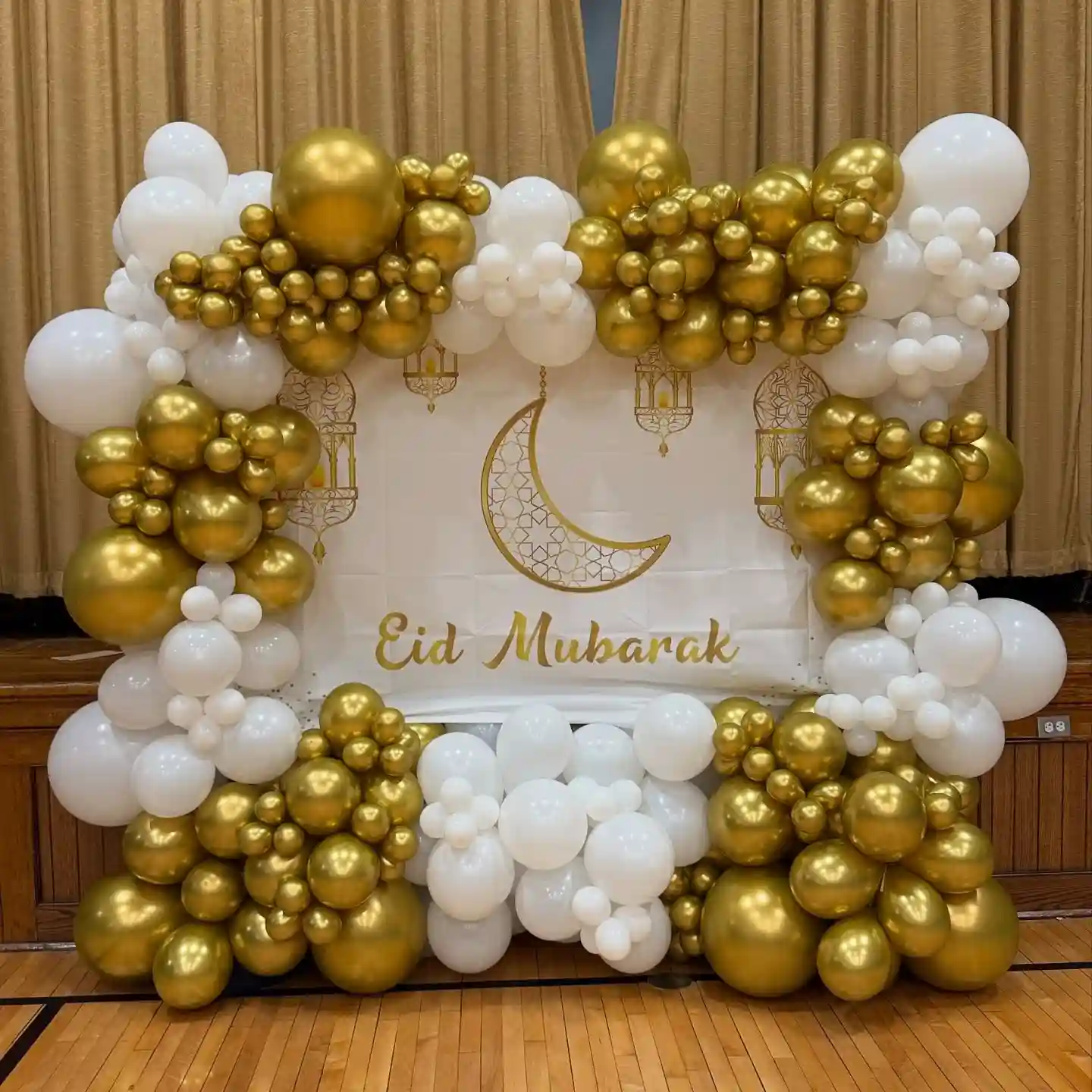 Eid Mubarak Balloon Arch Decoration